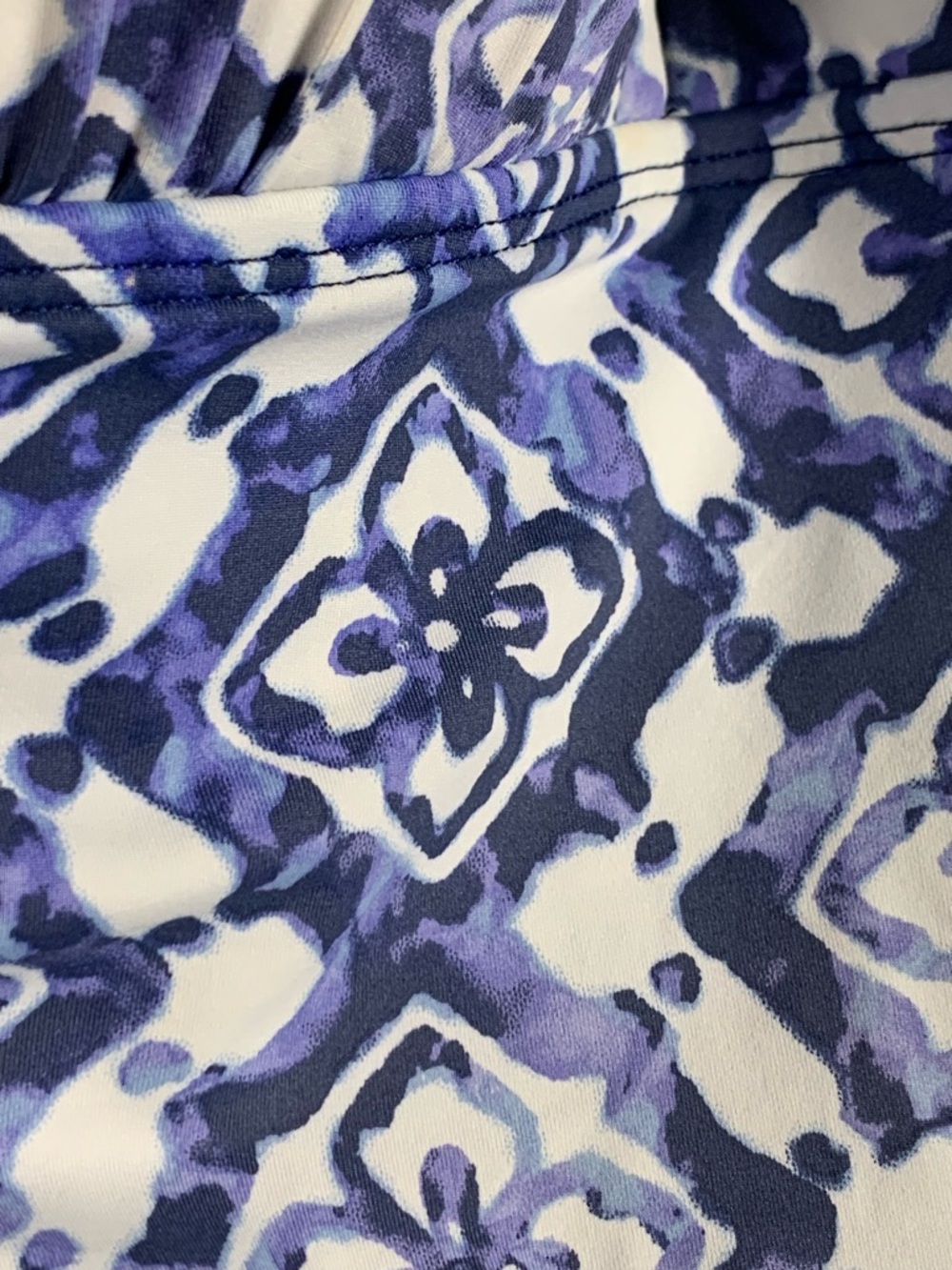 Ralph Lauren Navy and White Halter One-Piece Swim - Picture 6 of 16